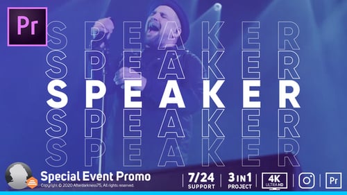 Dynamic Kinetic Typography for Event Promotion Videos