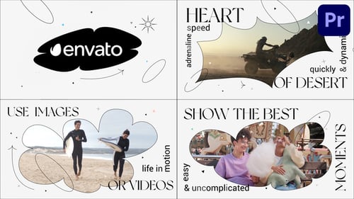 Trendy Slideshow | Premiere Pro MOGRT