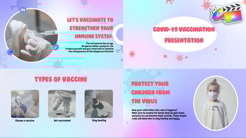 Covid-19 Vaccination Presentation for FCPX