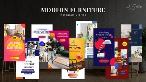 Furniture Modern Instagram Stories