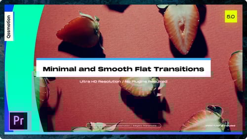 Smooth Minimalist Geometric Wipe Transitions