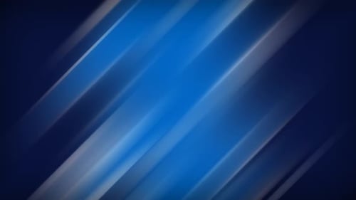 Abstract Blue Light Streaks Animated Background Loop