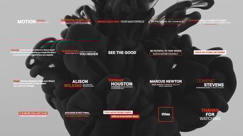 Motion Titles and Lower Thirds