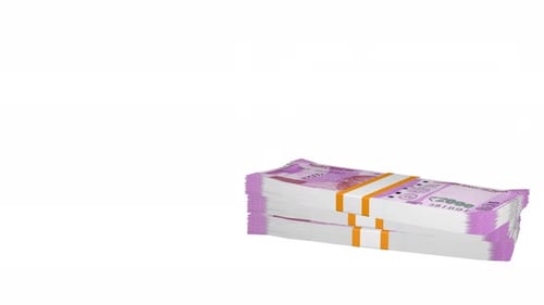 Animated Growth of Indian Rupee 2000 Notes