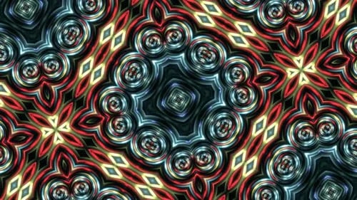 neon vj loop background