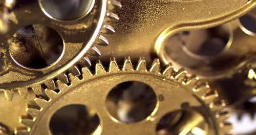 Golden Gears Turning in Intricate Mechanism