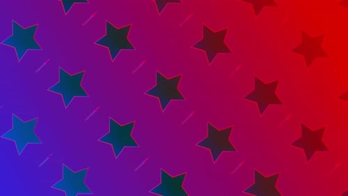 Dynamic Geometric Star Pattern Motion Background