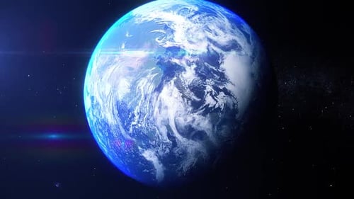 Realistic Earth Zoom Arabian Peninsula