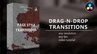 Page Style Transitions for DaVinci Resolve