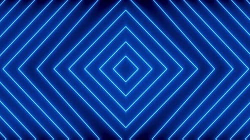 Abstract line glowing animation 4k. Neon light glowing line animation. Vd 65