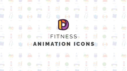 Fitness - Animation Icons