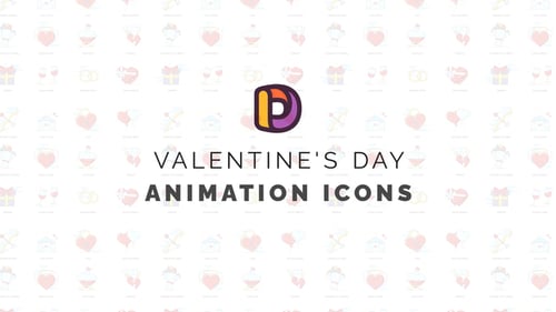 Animated Valentine's Day Love Icons Collection