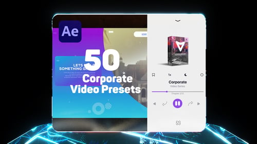 Modern Corporate Video Series Opener with Dynamic Geometric Transitions