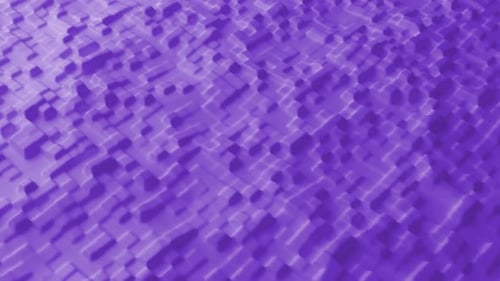 Abstract background with purple grid smooth squares
