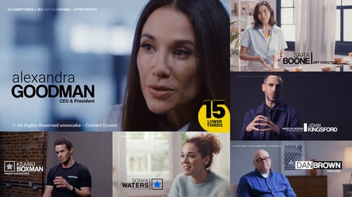 Lower Thirds Fifteen