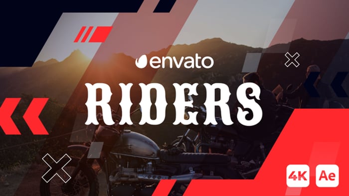 Motorcycle Editable Video Templates - Envato