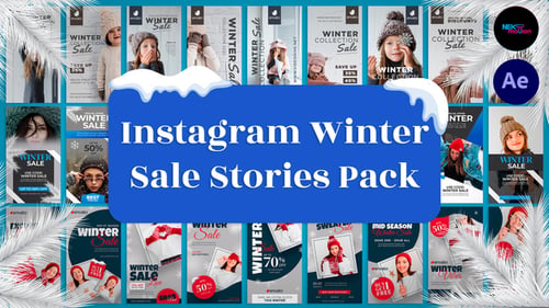 Winter Sale | 22 Instagram Stories,Reels