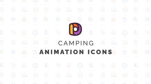 Camping - Animation Icons