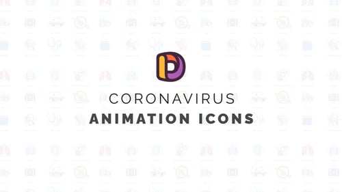 Coronavirus - Íconos de animación