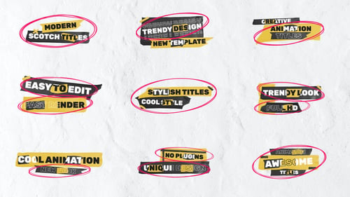 Scotch Tape Titles