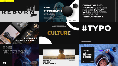 Big Typography | Premiere Pro