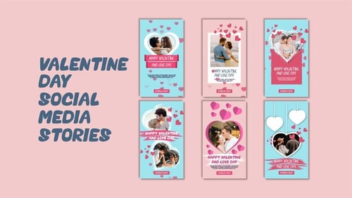 Valentine Day - Social Media Stories