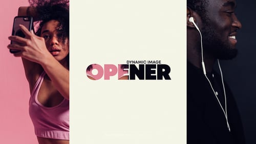 Dynamic Media and Text Slideshow Opener