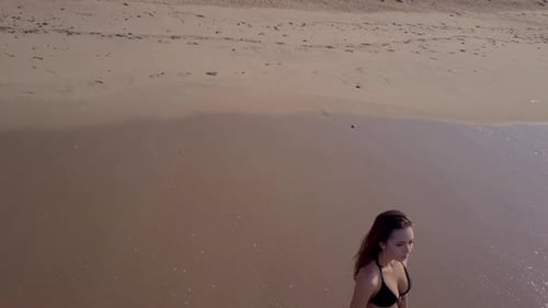 Beautiful Woman At The Beach