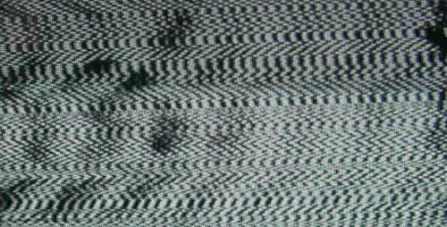Retro TV Static Screen Glitch Effect Loop