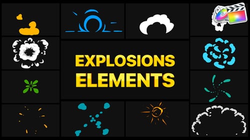 Dynamic Cartoon Explosion Effects Pack