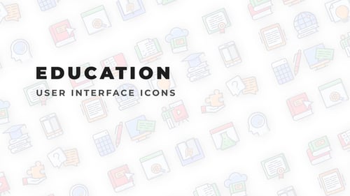 Educación: Íconos de la interfaz de usuario