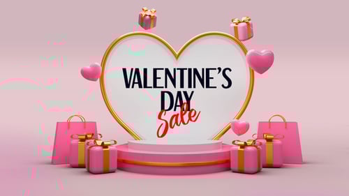 Valentine's Day Sale And Greetings