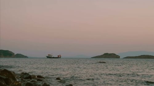 Schiff und Meer
