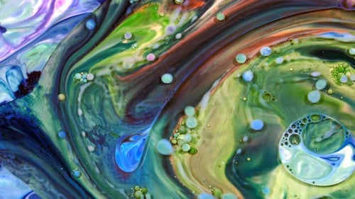 Abstract Fluid Art Motion Background