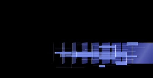Blaues unteres Drittel