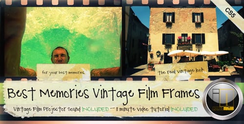 Classic Filmstrip Memories Slideshow