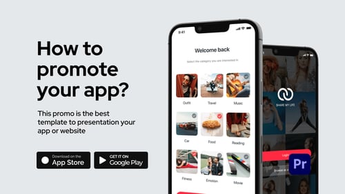 Modern Mobile App Presentation for UI/UX Showcase