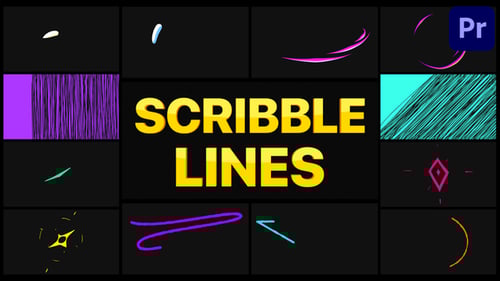 Energetic Scribble Animation Overlays for Dynamic Videos
