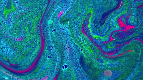 Swirling Fluid Paint Abstract Background