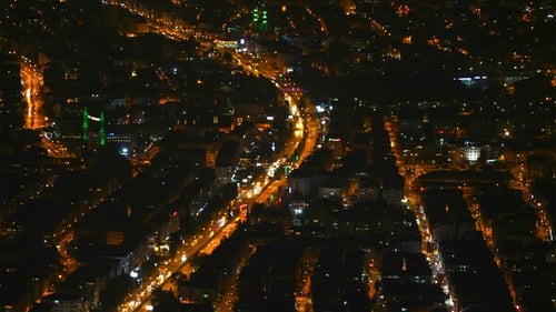 Night City Traffic Lights