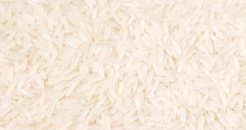 Uncooked white rice