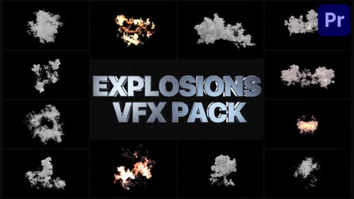 Dynamic Fire and Smoke VFX Elements for Action Projects