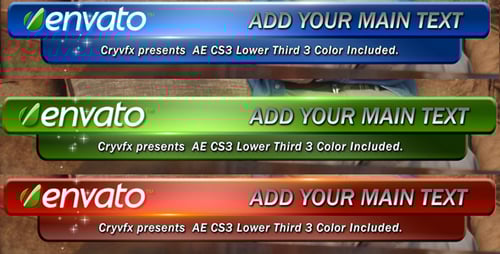 Master Color Lower Third