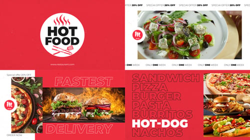 Introdução ao Fast Food - Promoção de restaurante