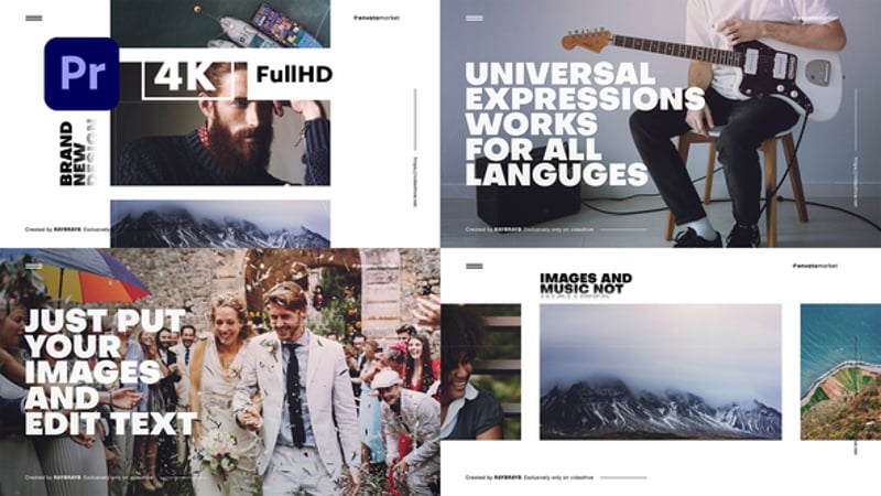 Minimal Collage Intro, Openers ft. collage intro & photo collage - Envato