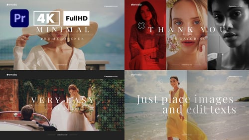 Minimal Promo Opener | Premiere Pro