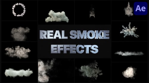 Elementos de humo para After Effects