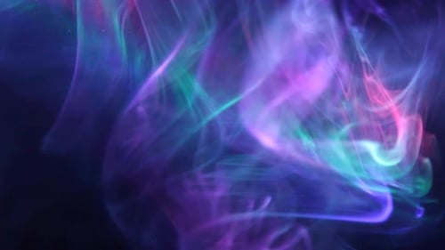 Fluid smoke particles 4k