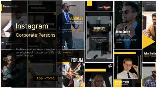 Business Person Profile Stories