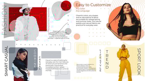 Dynamic Fashion Showcase Slideshow for Style Trends